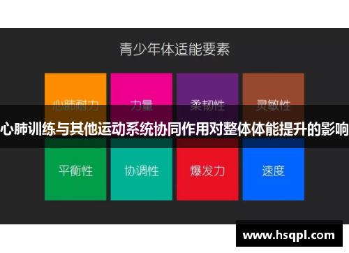 心肺训练与其他运动系统协同作用对整体体能提升的影响